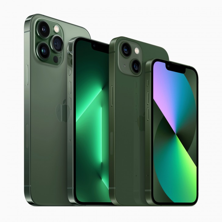 iphone 13 pro alpine green