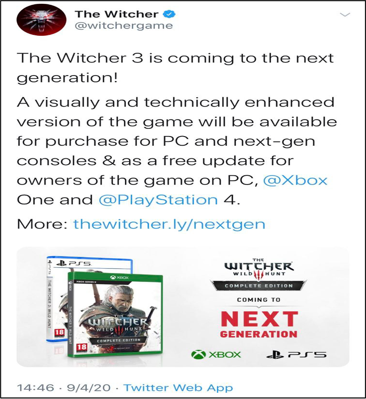 Witcher Twitter