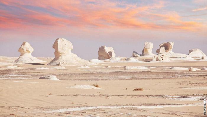 بیابان سفید مصر (White Desert)